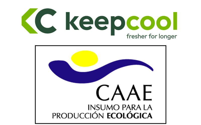 KEEPCOOL certificado para uso en agricultura ecológica