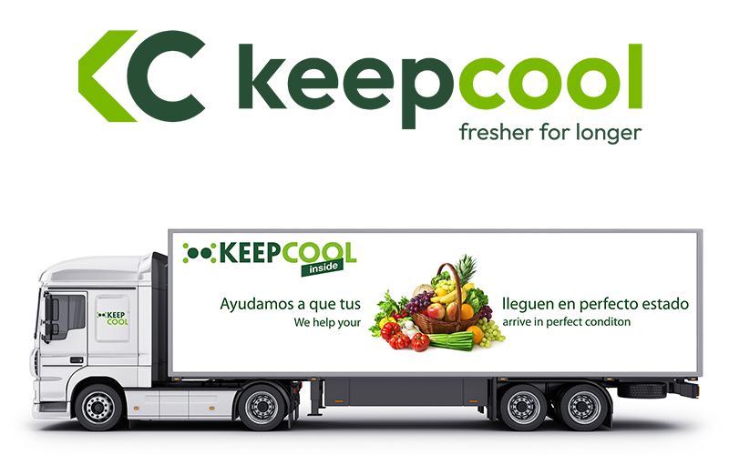 Soluciones keepcool para el transporte de frutas, verduras y flores